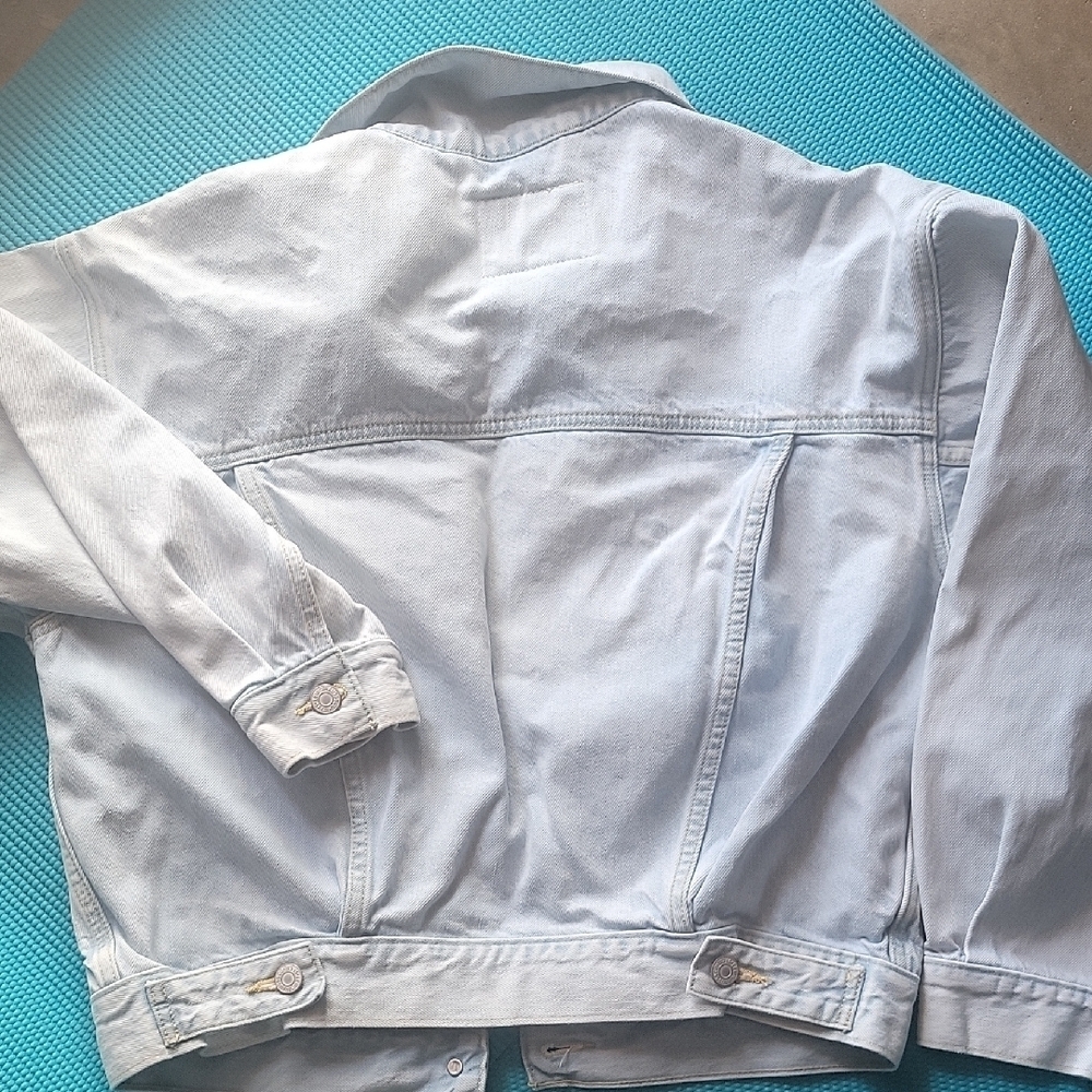 LEVI'S VINTAGE Light Blue Denim Jacket SIZE XS - Picture 2 of 12